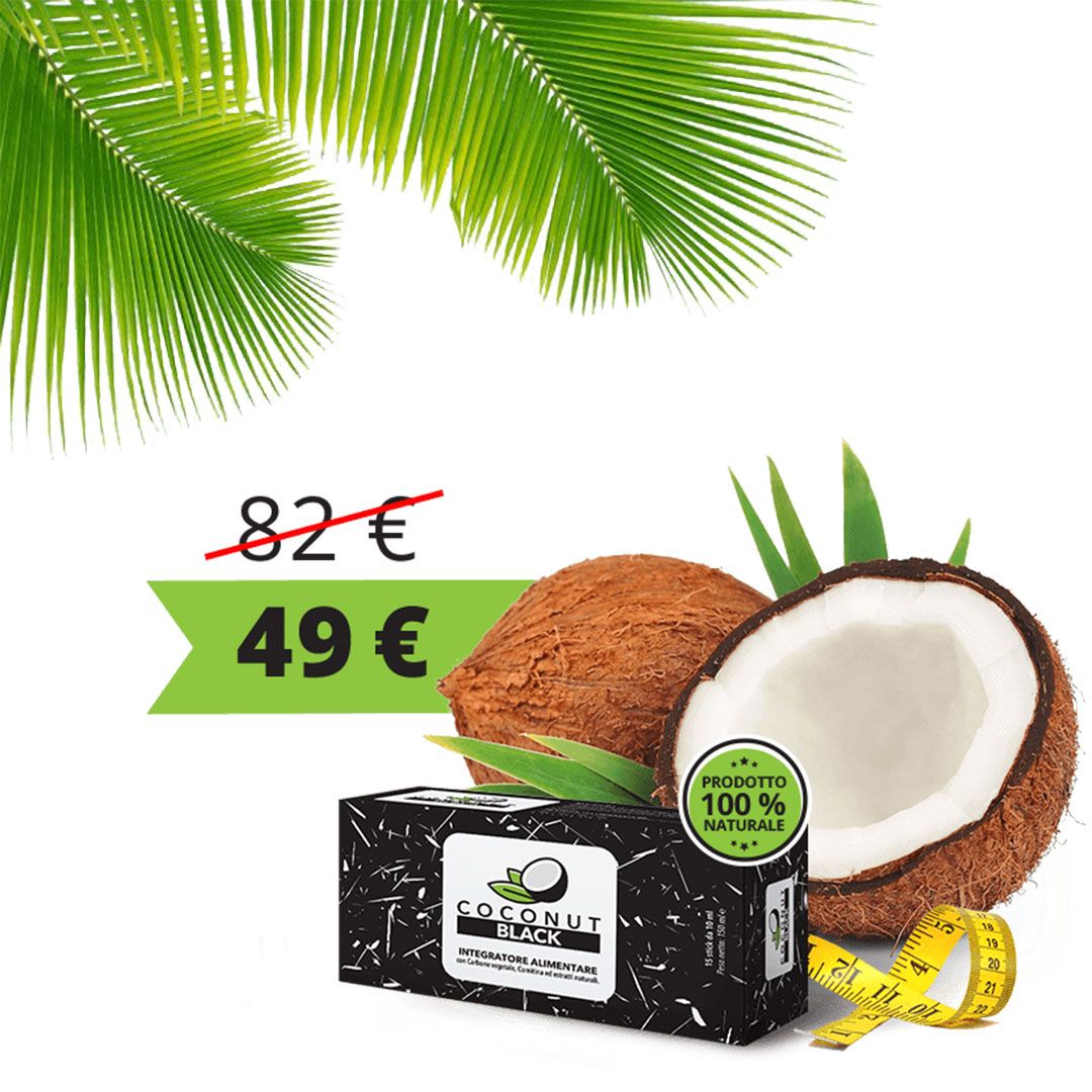 Coconut Black integratore dimagrante 100% bio
